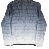 ELLESSE Mens Puffer Coat Grey Hooded S