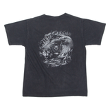 SCORPION Wild And Free Mens T-Shirt Black Crew Neck M