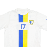 GARBO FC Geneva Mens Football Shirt Jersey White Crew Neck XL