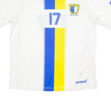 GARBO FC Geneva Mens Football Shirt Jersey White Crew Neck XL