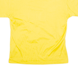 VALENTINO Mens T-Shirt Yellow Crew Neck M