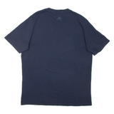 ADIDAS Mens T-Shirt Blue L