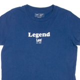 LEE Mens T-Shirt Blue M