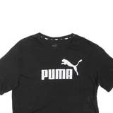 PUMA Cropped Womens T-Shirt Black S