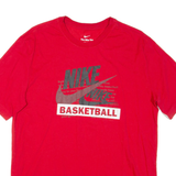 NIKE Mens T-Shirt Red M