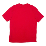 NIKE Mens T-Shirt Red M