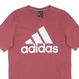 ADIDAS Mens T-Shirt Red S