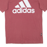 ADIDAS Mens T-Shirt Red S