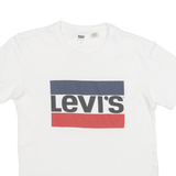 LEVI'S Mens T-Shirt White XS