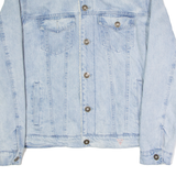 GUESS Mens Denim Jacket Blue M