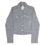 LEVI'S Womens Denim Jacket Grey XS