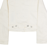 LEVI'S Womens Denim Jacket White S