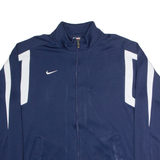 NIKE Mens Track Jacket Blue XL