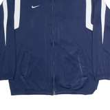 NIKE Mens Track Jacket Blue XL