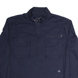 TOMMY HILFIGER Mens Workwear Jacket Blue 2XL
