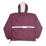 HOLLOWAY Mens Track Jacket Maroon Hooded XL