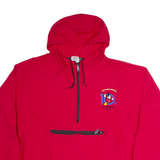 SPORTS MASTER Mickey Mouse Mens Track Jacket Red Hooded XL