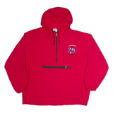 SPORTS MASTER Mickey Mouse Mens Track Jacket Red Hooded XL