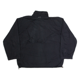 RUSSELL ATHLETIC Mens Track Jacket Black Nylon XL