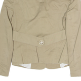 DOLCE & GABBANA Womens Blazer Waistcoat Brown XS