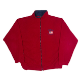 United We Stand Mens Fleece Jacket Red L