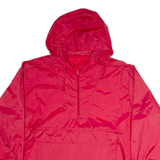 MIDDLEBROOK Mens Shell Jacket Red Hooded ONE SIZE