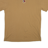 TOMMY HILFIGER Mens T-Shirt Brown M