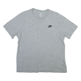 NIKE Mens T-Shirt Grey M