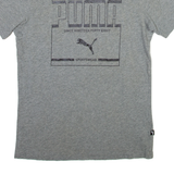 PUMA Mens T-Shirt Grey S