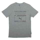 PUMA Mens T-Shirt Grey S