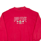 Ohio State Mens Sweatshirt Red 90s USA 2XL