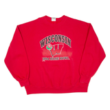 NUTMEG Wisconsin 1994 Rose Bowl Mens Sweatshirt Red 90s USA XL