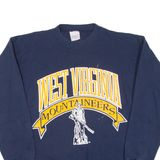 TULTEX West Virginia Mountaineers Mens Sweatshirt Blue USA L