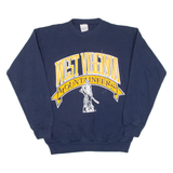 TULTEX West Virginia Mountaineers Mens Sweatshirt Blue USA L