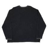 CHAPS RALPH LAUREN Mens Sweatshirt Black V-Neck 2XL