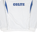 NFL Colts Mens Sweatshirt White V-Neck USA L