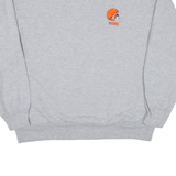 MAJESTIC Browns Mens Sweatshirt Grey 90s USA XL