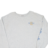 HARD ROCK CAFE America Womens Sweatshirt Grey USA S