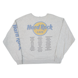 HARD ROCK CAFE America Womens Sweatshirt Grey USA S