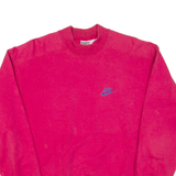 NIKE Womens Sweatshirt Pink 90s M