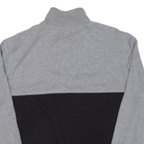 NAUTICA Mens Sweatshirt Grey 1/4 Zip M