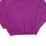 ADIDAS Womens Sweatshirt Purple 90s L