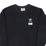 ADIDAS Womens Sweatshirt Black UK 10