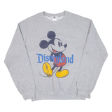 DISNEY Mickey Mouse Womens Sweatshirt Grey M