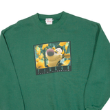 DISNEY Tigger Mens Sweatshirt Green L