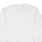SUPER SWEATS Western Mom Washington Mens Sweatshirt White USA L