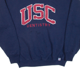 RUSSELL ATHLETIC Usc Dentistry Mens Sweatshirt Blue USA M