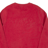 GUESS Mens Sweatshirt Red L