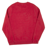 GUESS Mens Sweatshirt Red L