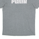 PUMA Mens T-Shirt Grey Crew Neck M